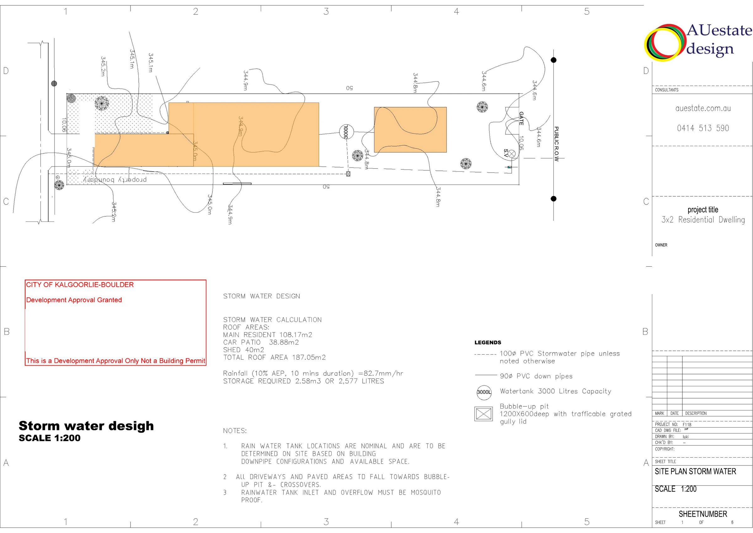 AUestate Portfolio - 3x2 Residential Dwelling (1) – sheet 5 of 5